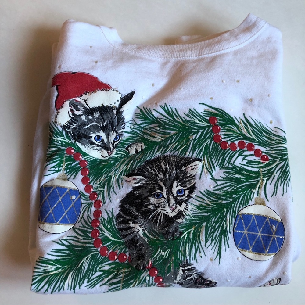 Christmas Kitties Crewneck